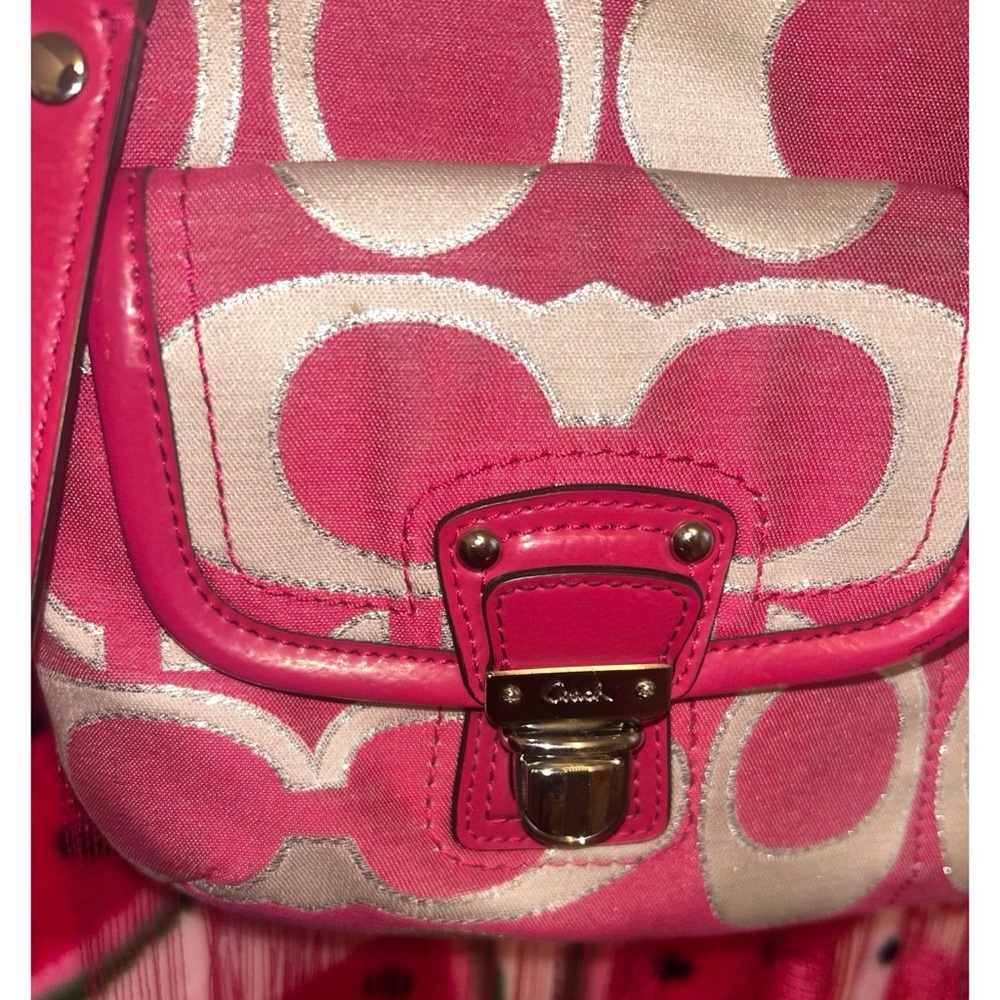 🩷 Vintage Coach Crossbody Shoulder Bag - Picture 4 of 9